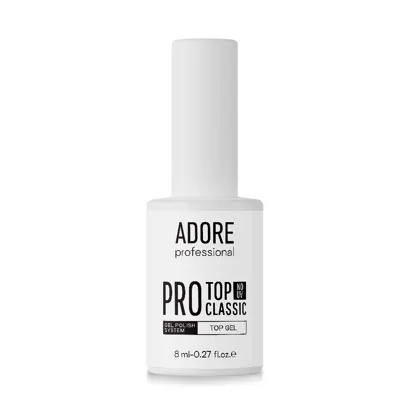 Фініш без липкого шару та без UV-фільтрів, 8 мл PRO CLASSIC TOP no UV ADORE